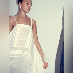 J. Crew Handkerchief midi dress